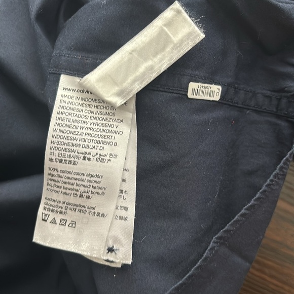 Calvin Klein men’s button down en shirt Sz XL - Picture 5 of 10